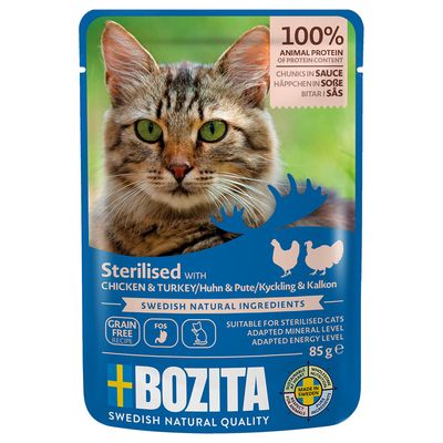 Bozita Sterilised Bucățele în sos 12 x 85 g Pasăre