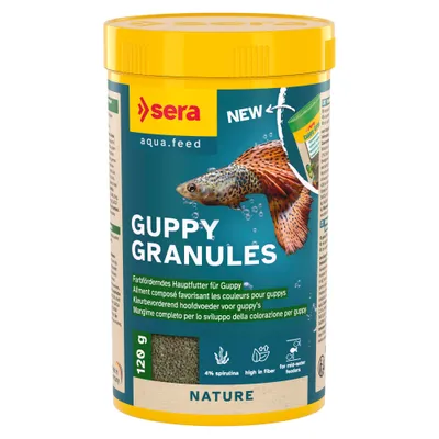 sera Guppy Gran Nature Plant Food - 120g