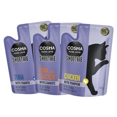 Cosma Smoothies 6 x 50 g - Mix 
