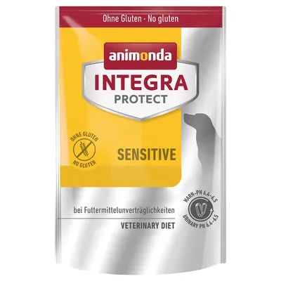 Animonda Integra Protect Sensitive, ohne Gluten, bei Futtermittelunverträglichkeiten, Veterinary Diet, Harn-pH 6.4-6.5.