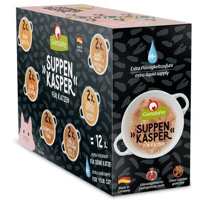 Probeerpakket GranataPet Suppenkasper Soep Kattenvoer