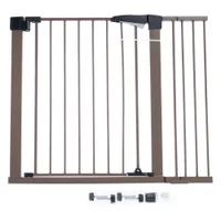 TIAKI kutyakerítés, barna - M 78 cm x Sz 77 -103 cm