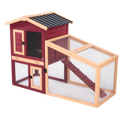 TIAKI Kaninchenstall Scandinavia L 140,5 x B 65 x H 98,9  cm