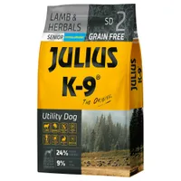 JULIUS K-9 Senior / Light Agnello & Erbette Crocchette per cane - 10 kg
