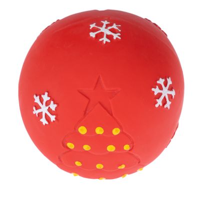 TIAKI latex bal sneeuwvlok ca. Ø 8 cm