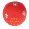 TIAKI latex bal sneeuwvlok ca. Ø 8 cm