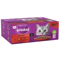 Whiskas 1+ Meaty Meals in Gravy - 80 x 85g