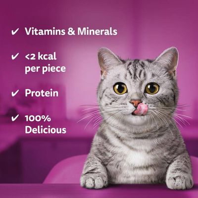 Whiskas Temptations - Salmon - Multibuy: 8 x 60g