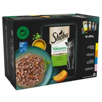 Sheba Nature's Collection Pouches 12 x 85g - Mixed Selection in Gravy