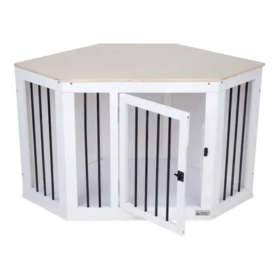Modern Living Cage d’intérieur pour chien Halmstad - L 111,4 x l 60 x H 66,3 cm