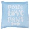 Smartpet Kissen "Peace Love Paws" L 40 x B 40 cm