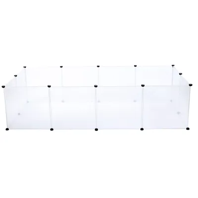 TIAKI Welpenfreilauf aus Kunststoff - 12 Paneele à B 50 x H 50 cm