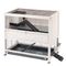 Cage en bois Ferplast Cottage Indoor Home pour lapin et cochon d'Inde blanc : L 107,5 x l 67,5 x H 102 cm