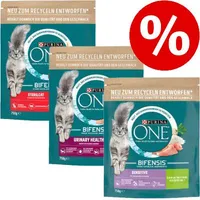 3 x 750 g PURINA ONE granule v míchaném balení - Sensible mix