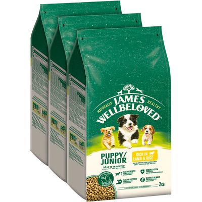 James Wellbeloved Junior lam og ris