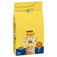 PURINA Friskies Sterilized Cat s puranom, piščancem in zelenjavo - Varčno pakiranje: 3 x 1,5 kg