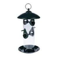 TIAKI Futterspender für Wildvögel aus Metall - Ø 16 x H 30,5 cm