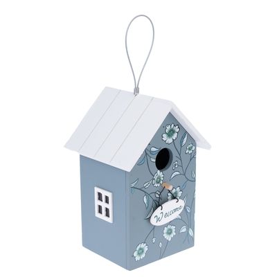 TIAKI Wild Flower fågelholk L 15 x B 13,5 x H 22 cm