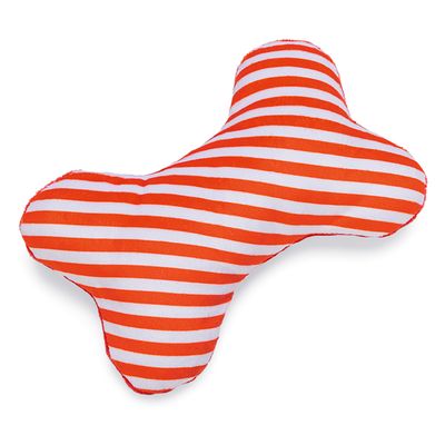 beeztees Hundespielzeug Weihnachtsknochen, rot