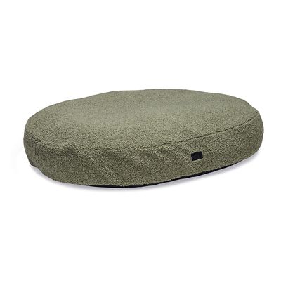 Cuscino ovale per cani Designed by Lotte Yndis verde: L 100 x P 70 x H 15 cm