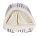 zooplus basics Karo Kuschelbett Höhle L 60 x B 40 x H 28 cm