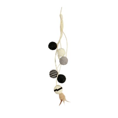 Jouet Croci Bille pour chat ca. Ø 8 x L 55 cm