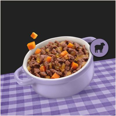 Mégapack Cesar 14 x 150 g pour chien - agneau, carottes, coriandre en gelée