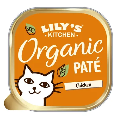 Lily's Kitchen Organic Chicken Paté - Multibuy: 38 x 85g