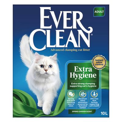 Ever Clean® Spring Garden -paakkuuntuva hiekka  - säästopaketti: 2 x 10 l