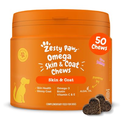 Zesty Paws Omega Skin & Coat Salmon