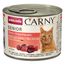 animonda Carny Senior Voordeelpakket 12 x 200 g Kattenvoer Rund & Kalkoenhart