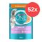 Sparpaket PURINA ONE 52 x 85 g Mix: Sensitive, Sterilised Lachs (52 x 85 g)