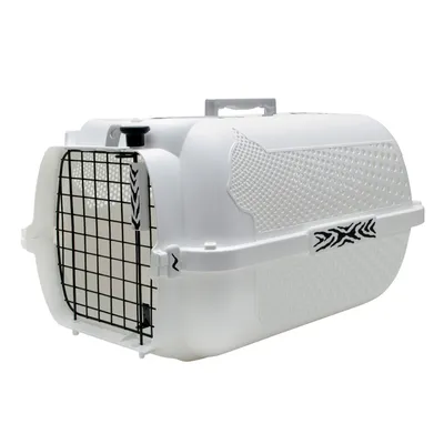 Catit White Tiger Voyageur белая переноска для кошек - Дл 48 x Ш 32 x В 28 см
