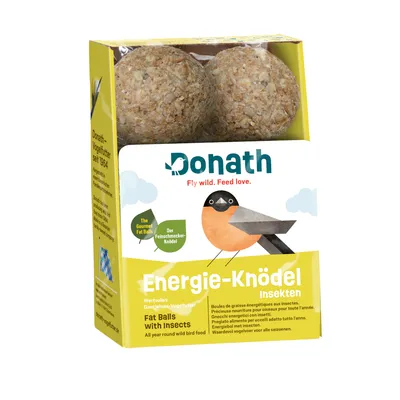 Donath Μπάλες Ενέργειας με Έντομα χωρίς Δίχτυ - 6 x 100 g