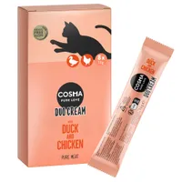 Cosma DUO Cream 8 x 14 g pour chat - canard, poulet