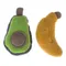 Set di giochi per gatti Modern Living Arucas set da 2: Avocado e Banana