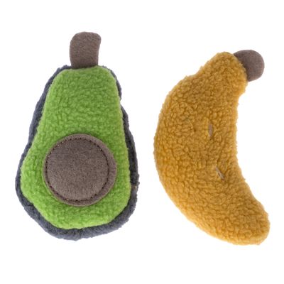 Modern Living Katzenspielzeug-Set Arucas 2er-Set: Avocado & Banane