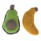 Modern Living Katzenspielzeug-Set Arucas 2er-Set: Avocado & Banane