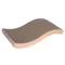 zooplus Basics Wave Scratcher 40 x 20 x 7.5 cm (L x W x H)