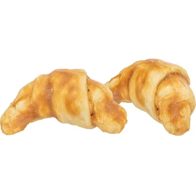 Trixie rogaliki kolagenowe z kurczakiem - 2 sztuki, ok. 8 cm (80 g)