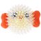 TIAKI Balle à picots Poisson-globe pour chien Ø 8,5 x L 13 cm