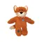 KONG WildKnots hundelegetøj Fox Gr. S/M: ca. L 24 x B 19 x H 8,9 cm