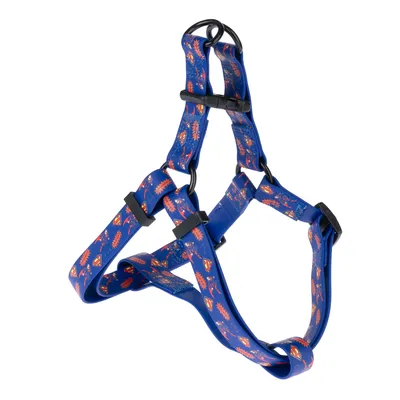 DC Superman szelki dla psa, niebieskie - Rozmiar S: obw. klatki piersiowej 39-51 cm
