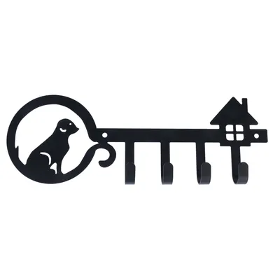 TIAKI "Dog" -avainteline seinälle - 1 kpl