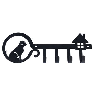 TIAKI Tableau à clés mural "Chien" – 1 pièce