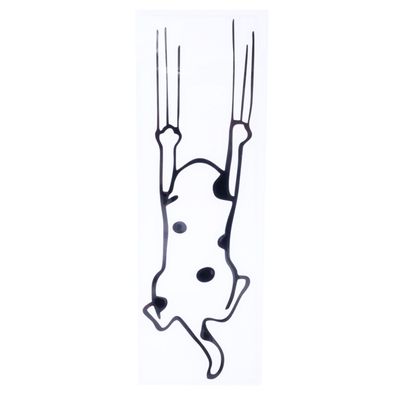 TIAKI bildekal "Scratching Cat" B 16 x H 5 cm