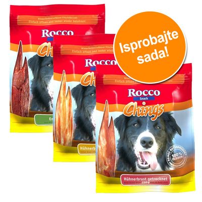 Miješano probno pakiranje Rocco Chings Originals 3 različite vrste (700 g)