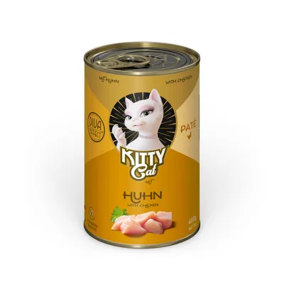 KITTY Cat Adult Pate, 24 x 400 г - Курица