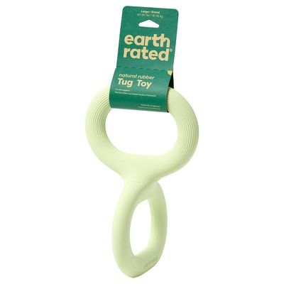 Earth Rated Natural Rubber Tug Toy Size L: 17 x 28cm (L x W)