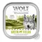 Wolf of Wilderness Adult 6 x 150g - dog wet food Green Fields - Lamb